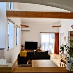 キッチンからリビング